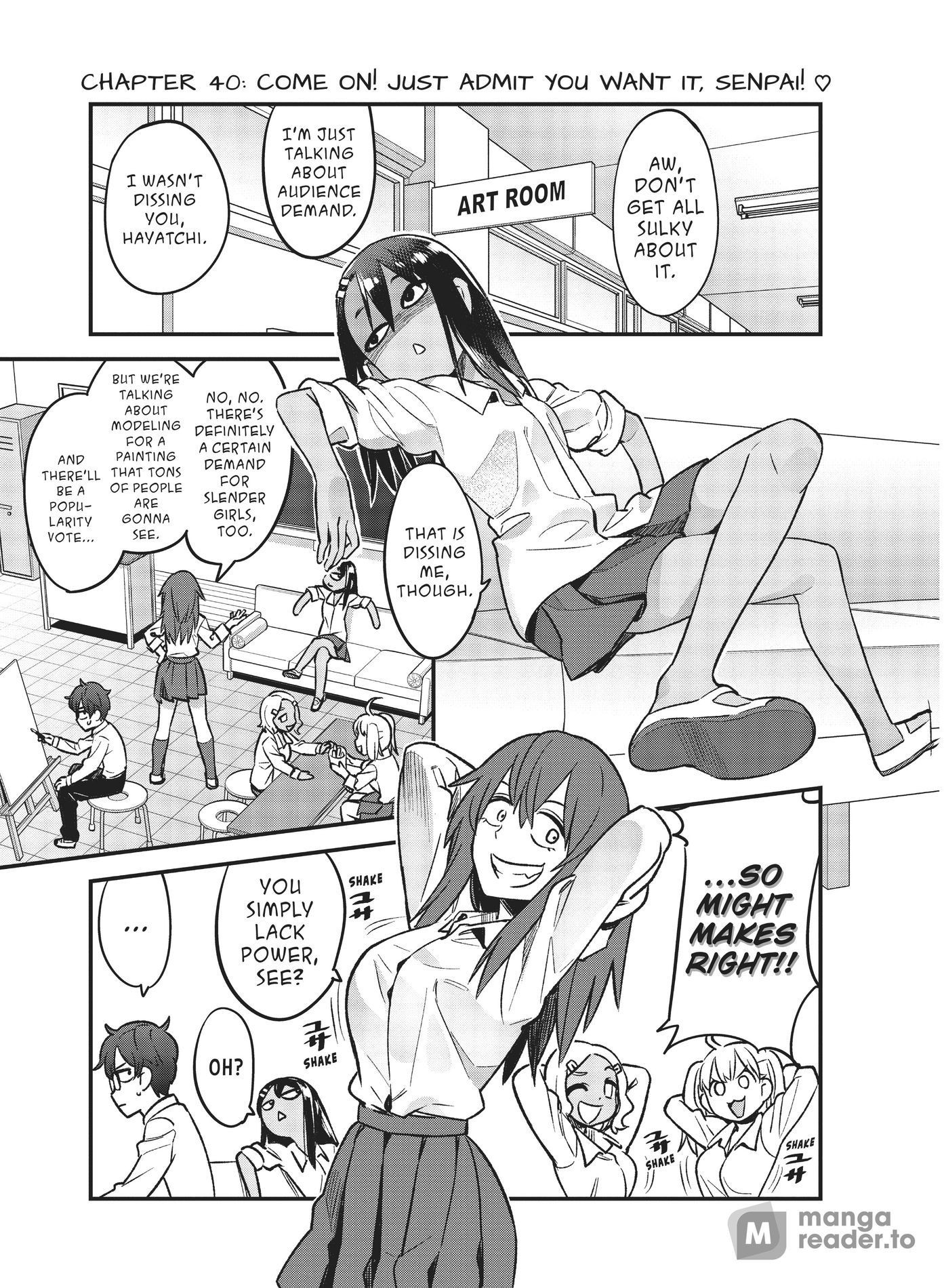 Ijiranaide, Nagatoro-san, Chapter 40 image 01